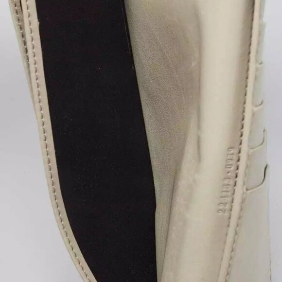 Gucci Dark White Guccissima Leather Bi-Fold Long Wallet - Picture 6 of 8